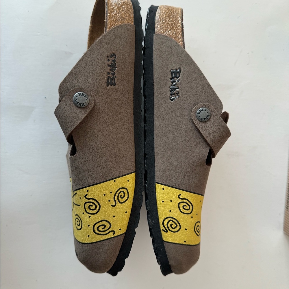 Birkenstock Birki's Cat Boston Clog. Woodby. Kitty Lover. Unique. Size: 8, 39 - Picture 6 of 9